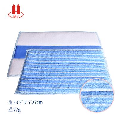 China Viable Replacement Reusable Microfiber Mop Cleaning Pads Superb Cleaning Parts For Haan Steam Mop for sale