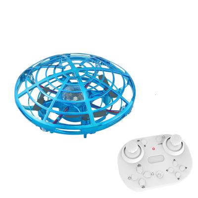 China Altitude Hold Mode Rotation Remote Control UFO Toys Mini Saucer Flying Toy With Colorful LED Lights Mini RC Drone Quadcopter Remote Control UAV for sale