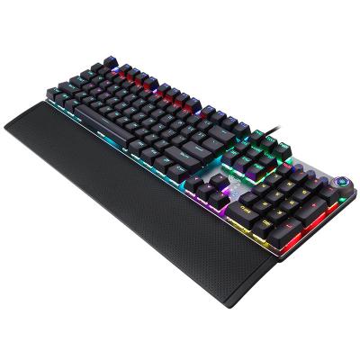 China Multimedia AULA F2088/F2058 Vietnam Keys Switch Keyboard 104 Mechanical Keys Gaming Backlit Keyboards For Computer PC Gamer Russian Spanish for sale