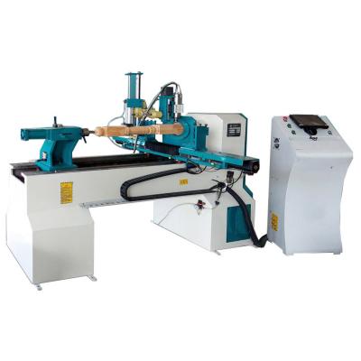 China máquina de corte do Cnc do Mdf da máquina 3500rpm do torno do Woodworking do cortador do dobro 4kw à venda