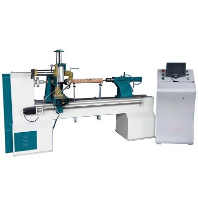 China 380v Wood Turning Lathe Machine , L20mm Cnc Wood Lathe Machine for sale