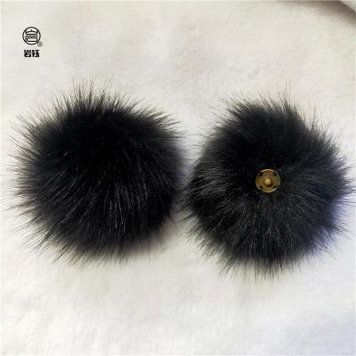 China Wholesale Pompom Ball 10-15cm Faux Fur Ball Faux Fur Ball Faux Fur Pom DIY Pompoms Decorative Hat Pompoms for sale