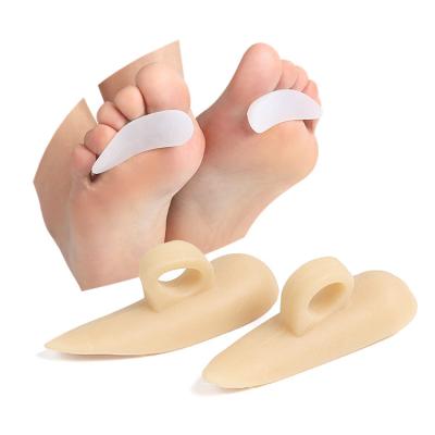 China Durable Hammer Toe Corrector Soft GEL Toe Straightener Silicone Toe Separate Protectors Prevent Overlapping for sale