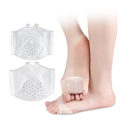 China SEBS Silicone Metatarsal Pads Breathable Soft Ball Of Foot Gel Pads Cushion Forefoot Pad for sale