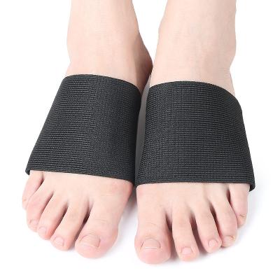 China Elastic Foot Arch Support Bandage Nylon Sleeve Wrap Gel Brace Flat Feet Plantar Fasciitis for sale