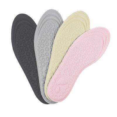 China Memory Foam 4D Massage Foam Insoles Shoe Insole Memory Comfort Insole Soft Cushioning Fit To File for sale