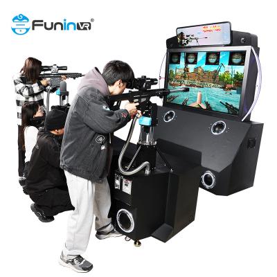 China FuninVR Funny 9d Metal VR Game Machine Mole War Virtual Reality Simulator for sale