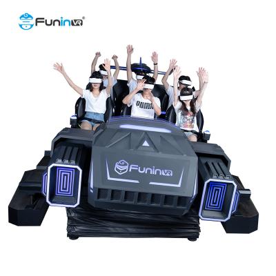 China Thrilling 6 Seats 9D Virtual Reality VR Simulator Cinema With VR Glasses for sale