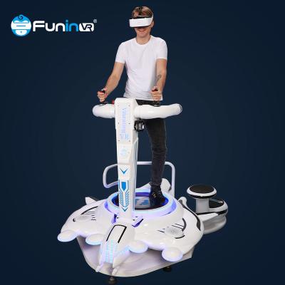 China New Design Fiberglass and Metal Vibrating VR Simulator Tower Game Machine Virtual Reality 4d for sale