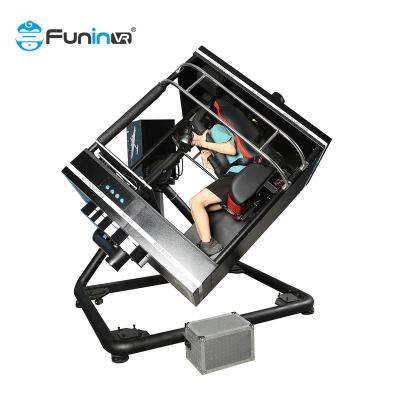 China Wholesale Electric Metal One New Experience 9d vr 720 degree flight game machine flight simulator for sale