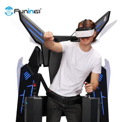 China Metal Machine 9D VR Eagle Flight VR Simulator Game Cinema System Interactive Fly Motion Simulator for sale