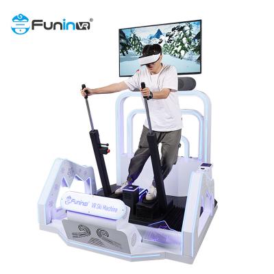 China Immersive metal 9d vr ski simulator for sale