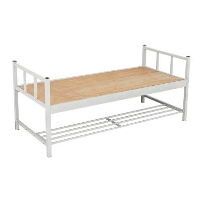 China Cheap modern Top-fly modern factory sale all steel frame detachable metal iron single bed for sale