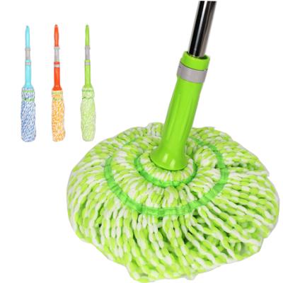 China Sustainable Magic FLAT Broom Twist Wet Dry Retractable Cleaning Mop for sale