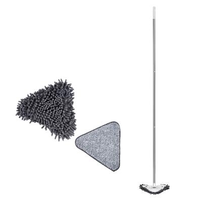 China Viable for scuffing windows and wiping triangular floor broom for sale