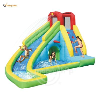 China Water Slide-9027 Inflatable Water Slide Happy Hop Inflatable Water Slide Amusement Zone for sale