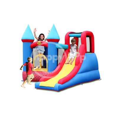 China Inflatable Happy Hop Castle-9007 Red Bricks Jumping And Sliding Bouncer 2013 New Design Inflatable Bouncer House for sale