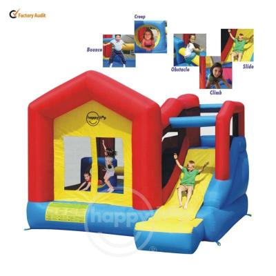 China Inflatable Happy Hops Inflatable Bounce and Slide Bouncy House Inflatable Bouncer and Slide House-9064N for sale