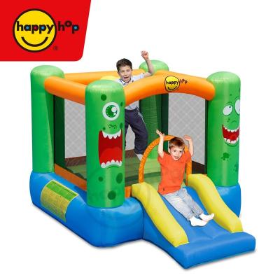 China 2017 Inflatable Toys Happy Hops New Design 9208-Monster Slide And Circle Inflatable Bouncer Bouncer With Slide For Sale And Kids for sale