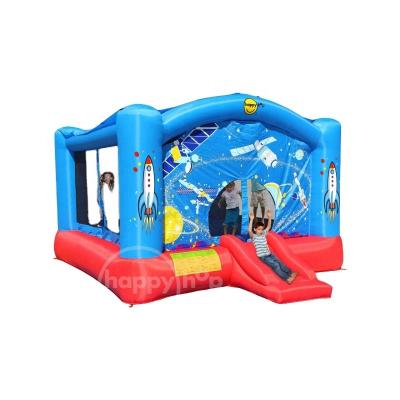 China Happyhop Inflatable Bouncer Inflatable Bouncy Castle 9212N--Giant Inflatable Bouncer Slide Big Space Bouncer House for sale