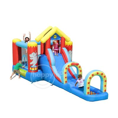 China Inflatable bouncer happy hop 9023--combined inflatable bounce house equipment for sale