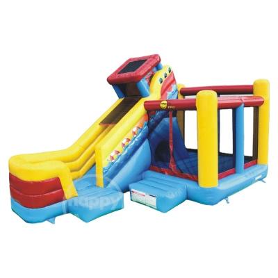 China Happy Crawling Hop Hopping Combo Bouncer Inflatable Slide Inflatable Castles Commercial-1020 for sale