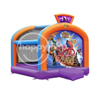 China Bounce Tent Bounce Castle-1026 Commercial Bouncing House Pirate and Octopus Commercial Bouncer for sale