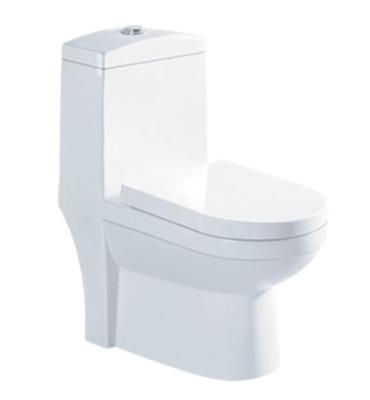 China Popular power wash-down one piece toilet bowl for sale