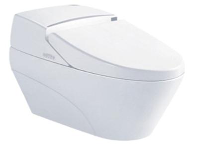 China Bathroom sanitary ware wc toilet & Automatic quiet one piece water closet for sale