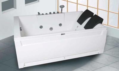 China Freestanding comfortable headrest luxury bathtubs for sale