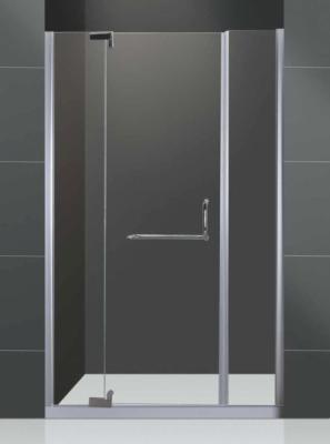 China Glass doors simple shower cubicle with new design frameless shower cabins for sale