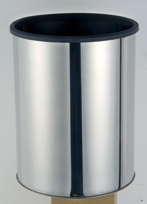 China Garbage disposal bins stainless steel trash can for sale