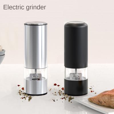 China Mini Premium Automatic Automatic Pepper And Salt Mill Adjustable Spice Grind Mixer Kitchen Accessories Gift for sale