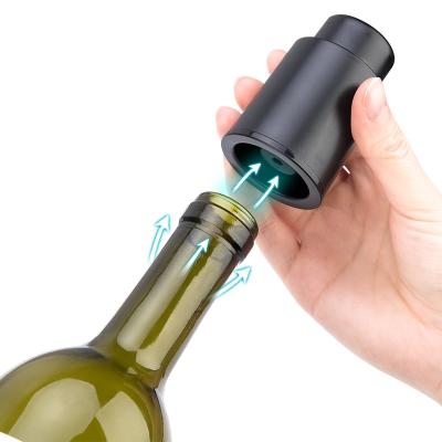 China Custom Viable Hot Sale Amazon Bar Wine Stopper Champagne Saver Accessories 304 Stainless Steel Wine Tools for sale