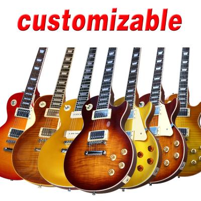 China Wholesale All Player Flyoung Electric Guitar 6 Strings Stringed Factory Cheap Guitar Instruments Price Custom Logo for sale