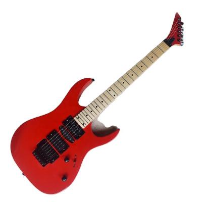 China All Custom Player Flyoung Professional Supplier Red Electric Guitar Special Price for sale