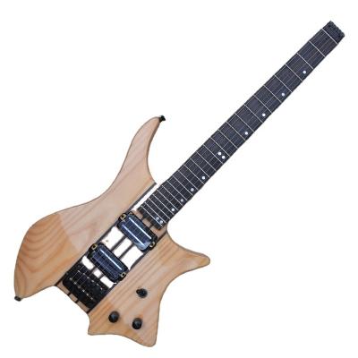 China All Player Flyoung Electric Guitar Headless Custom Electric Guitar Stringed Instruments for sale