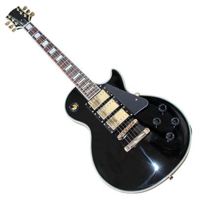 China All Player Flyoung Black Electric Guitar 6 Strings Electric Guitar 3 Pickups Guitar for sale