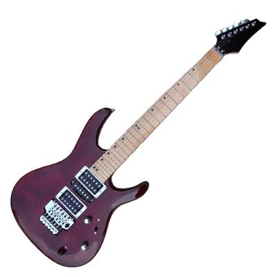 China All Player Flyoung High Quality Electric Guitar Floyd Rose Bridge Guitar Factory Custom Made for sale