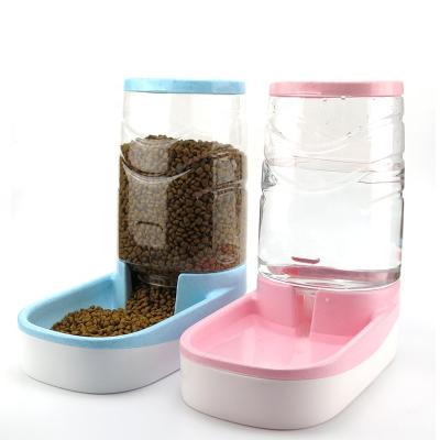 China Smart Automatic Pet Dog Automatic Water Vending Machine Cat Bowl Food Feeder Pet Slow Feeders for sale