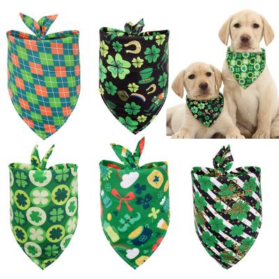 China Custom Sublimation Cotton Pet Scarf Viable Bandana Triangle Pet. Unique Design Dog Bandana for sale