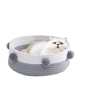 China Travel Pet Ropa Gatos Rede Cama De Gato Vime Mascotase Camas Para Mascotas Trenzada de Menoeu for sale