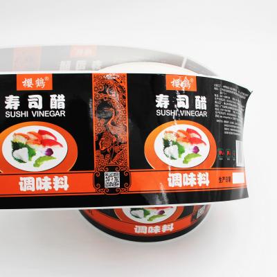 China Waterproof Waterproof Labels For Jars Packaging Labels For Food Bag Rolls Stickers for sale