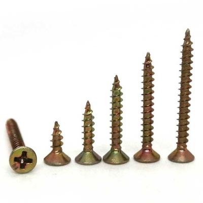 China Flat Recessed Competitive Price Customized Size Bugle Head Cross Head Screws M3 Sheet Metal Chipboard Screw for sale