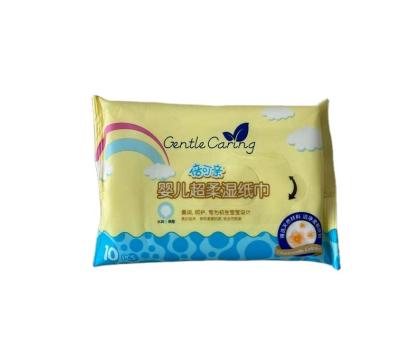 China Baby Skin Cleansing China Popular Wet Tissue Towels Supplier For Baby Caring And Cleansing for sale