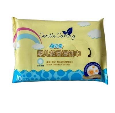 China Baby Skin Cleansing China Popular Organic Baby Wet Cloth Supplier For Baby Caring And Cleansing for sale