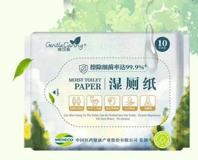 China EDI Home Pure Water Moist Toilet Paper with Cheap Price and Good Quality for sale