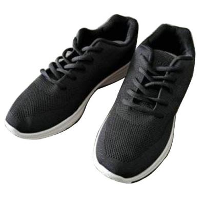 China Comfortable Anti-odor Mens Black Casual Sneakers for sale