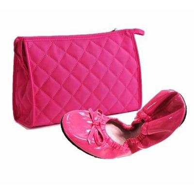 China Fashion CASUAL Ladies Dancing Flat Dance Shoes With Shoebags Set for sale