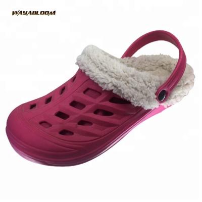 China Customized EVA Design PVC Hot Wooden Winter EVA Sandals for sale